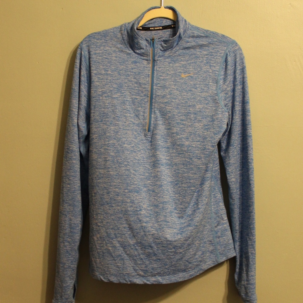 Nike Running Dri-Fit with Thumb holes Half Zip